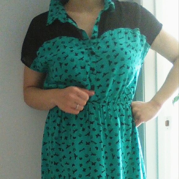 Sweetheart Collared Dress - Picture 3 of 7